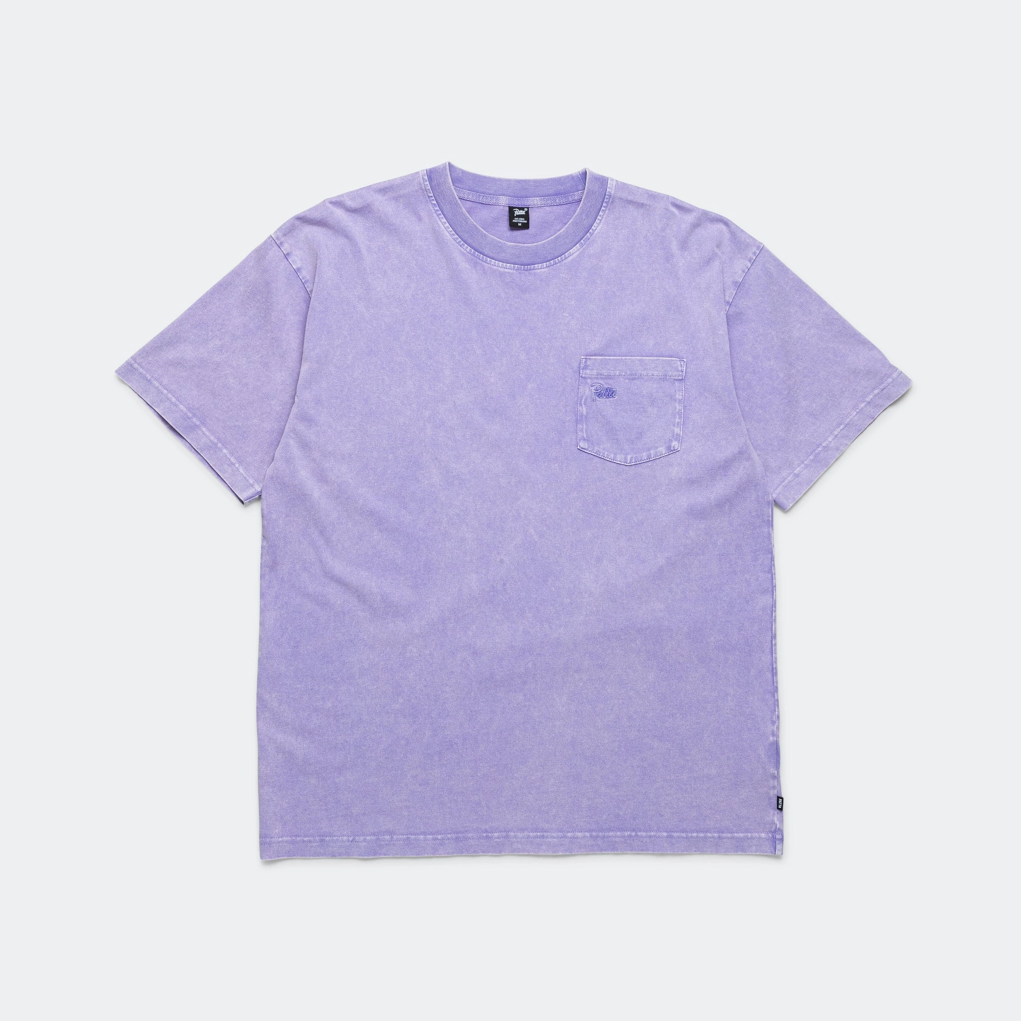 Basic Washed Pocket T-Shirt - Paisley Purple