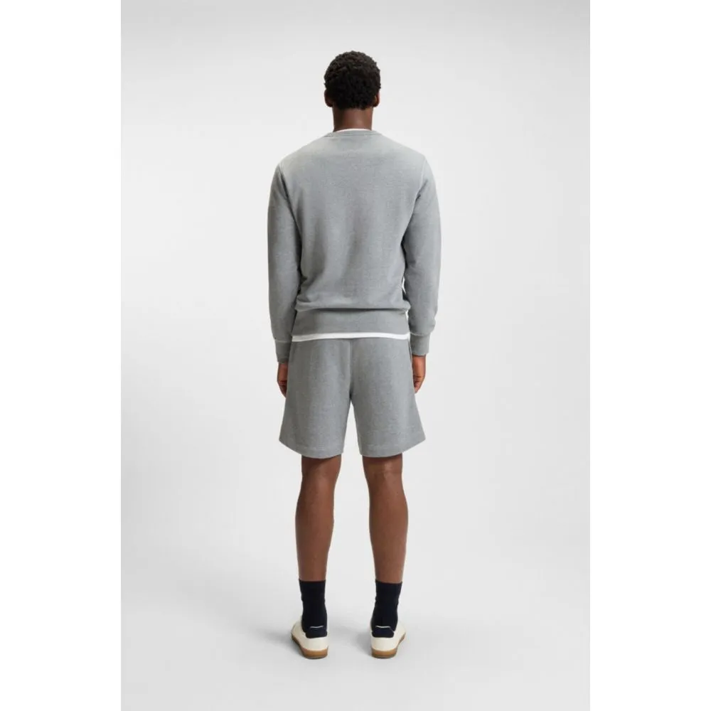 BECKHAM x  oversized-fit shorts in cotton terry