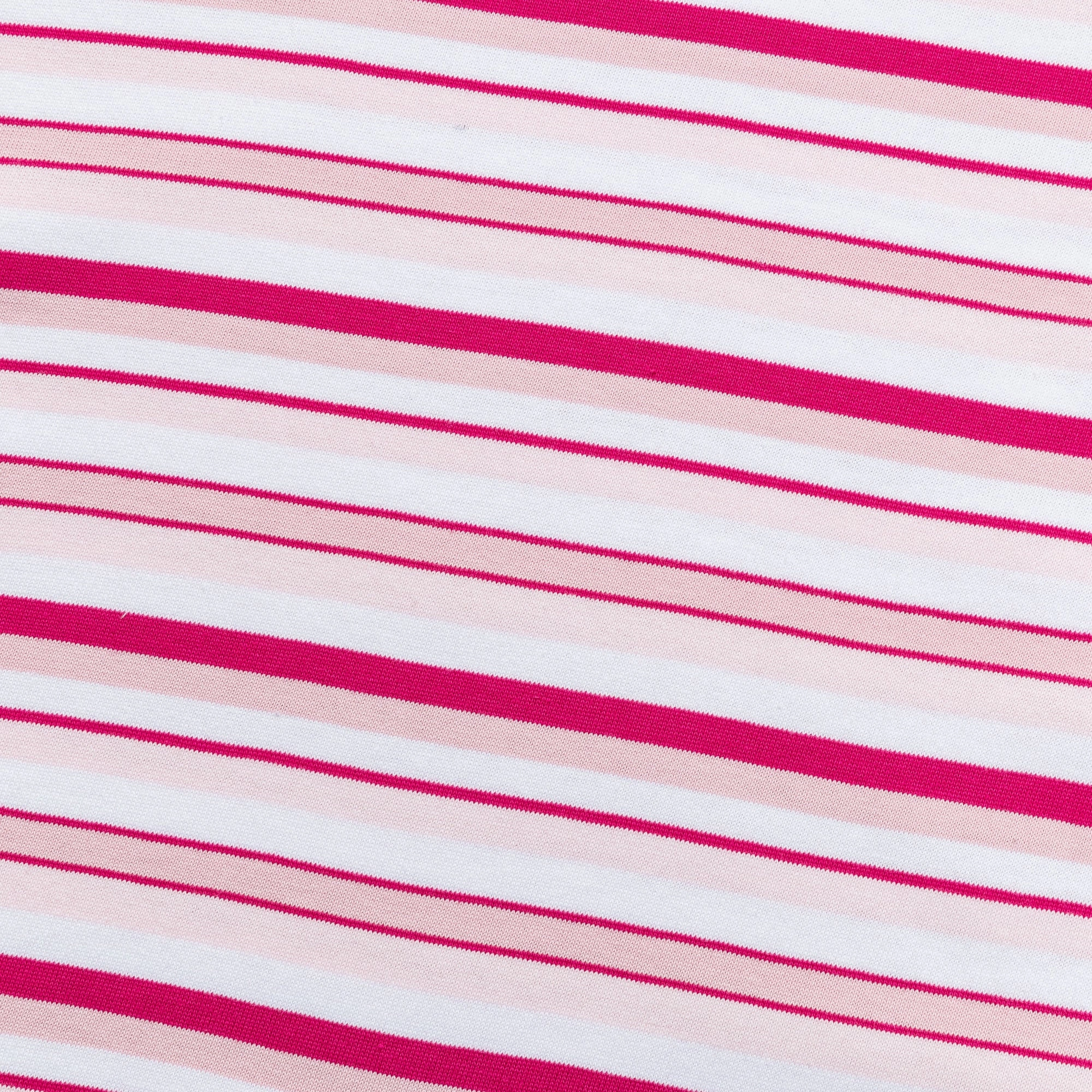 Big Tee - Heavy Jersey Pink Stripes