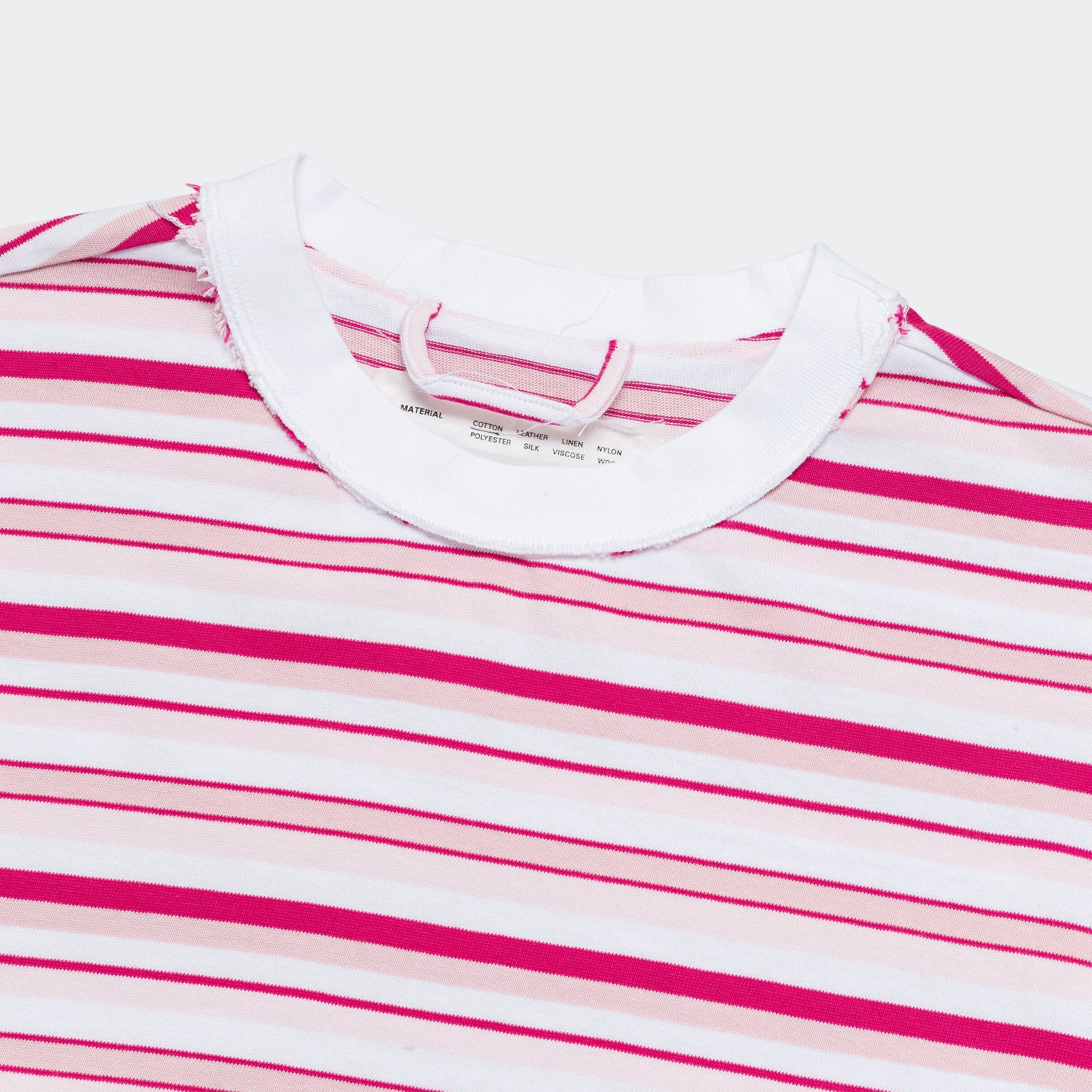 Big Tee - Heavy Jersey Pink Stripes