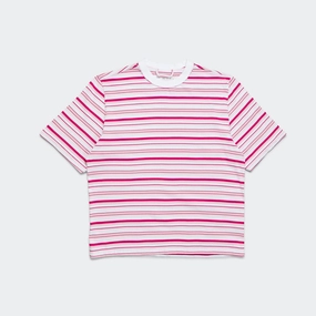Big Tee - Heavy Jersey Pink Stripes