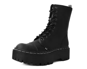 Black TUKskin? 10-Eye Double Decker Boot