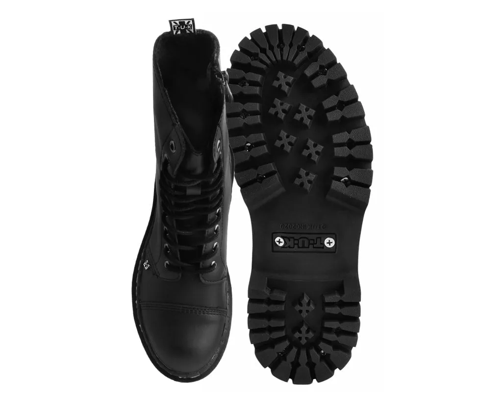 Black TUKskin? 10-Eye Double Decker Boot