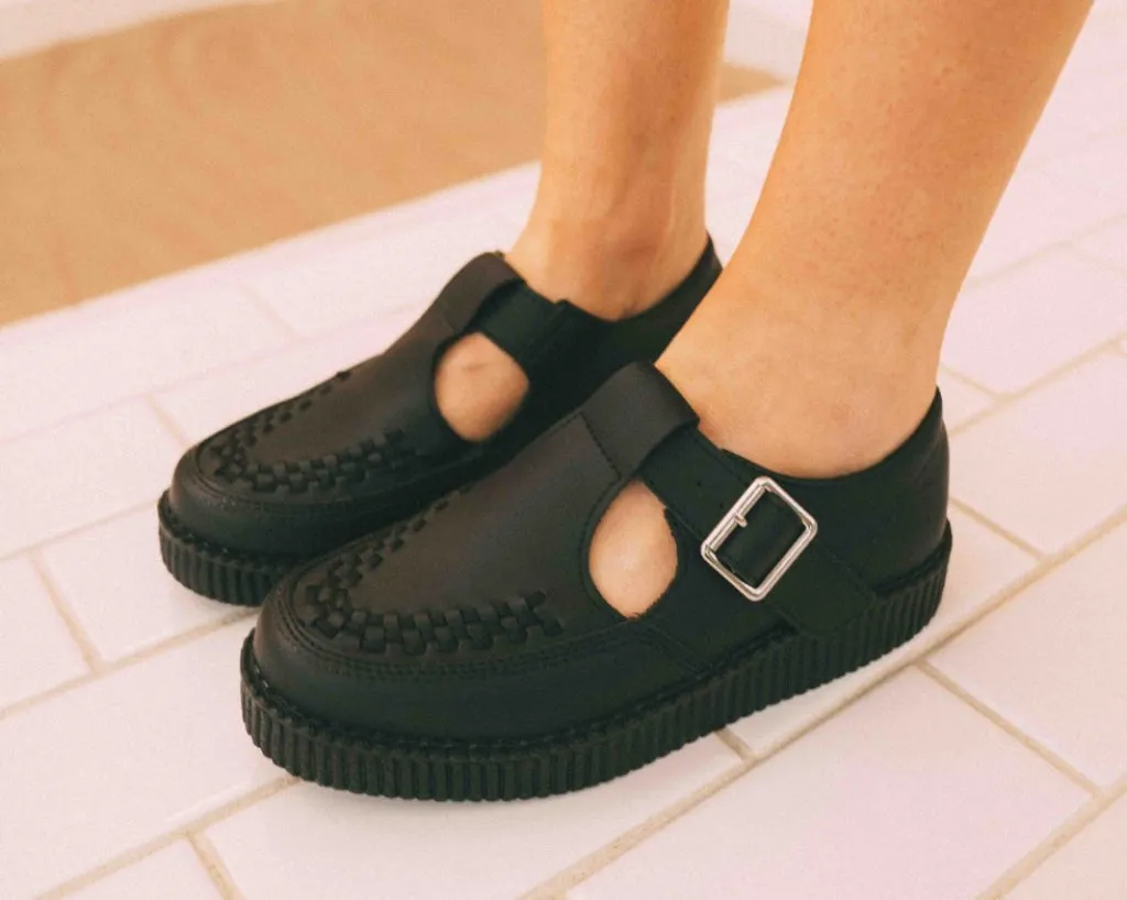 Black TUKskin? Viva Low Sandal