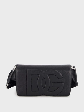 Black Deerskin Mini Bag