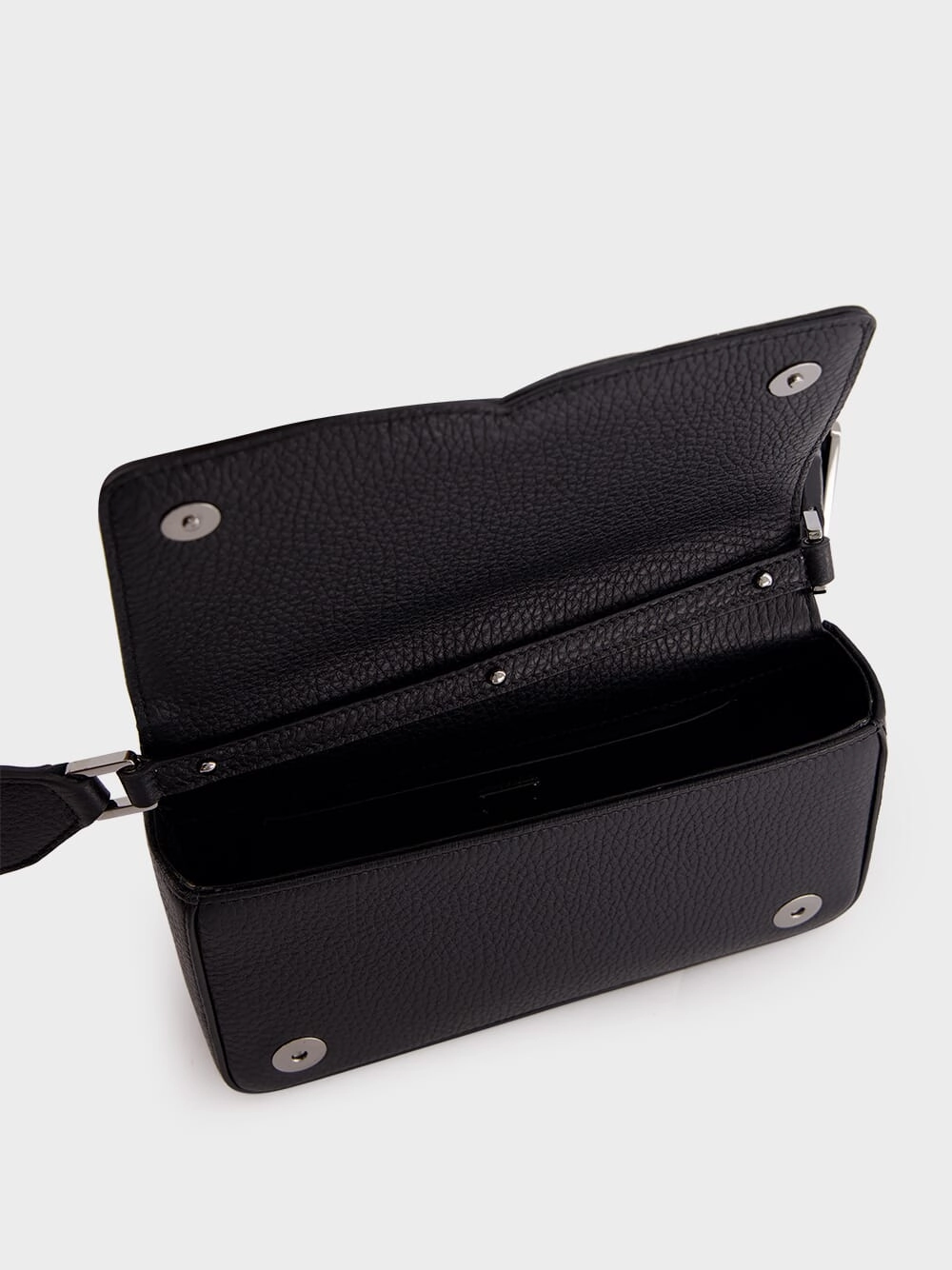 Black Deerskin Mini Bag