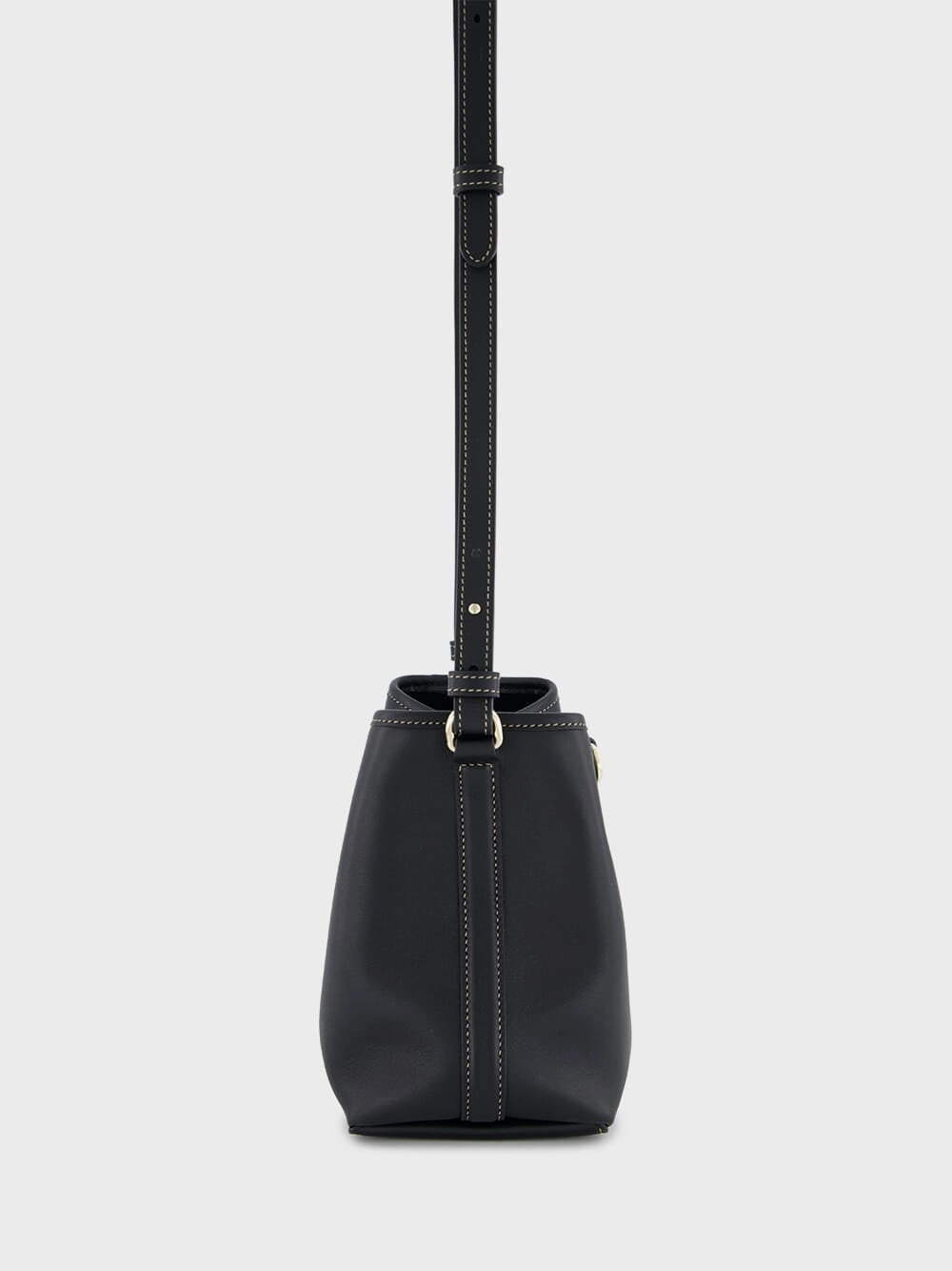 Black GG Emblem Mini Bucket Bag