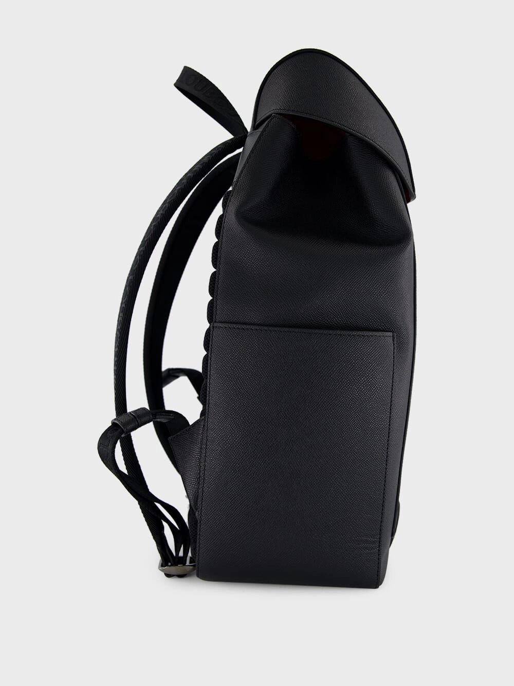 Black Groovy Backpack in Alpine Calf