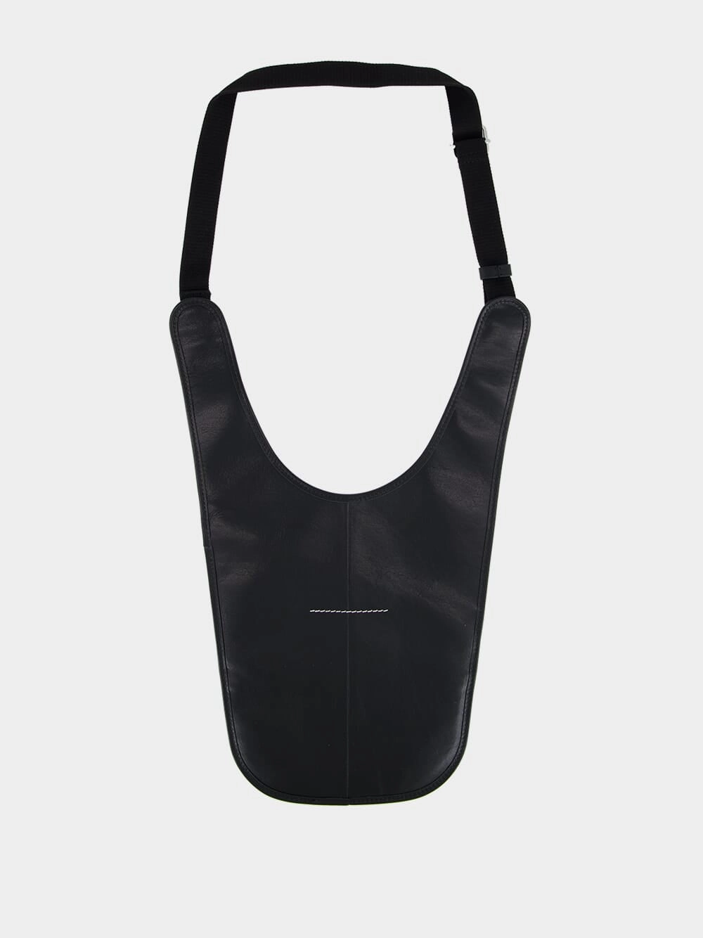 Black Leather Shoulder Bag