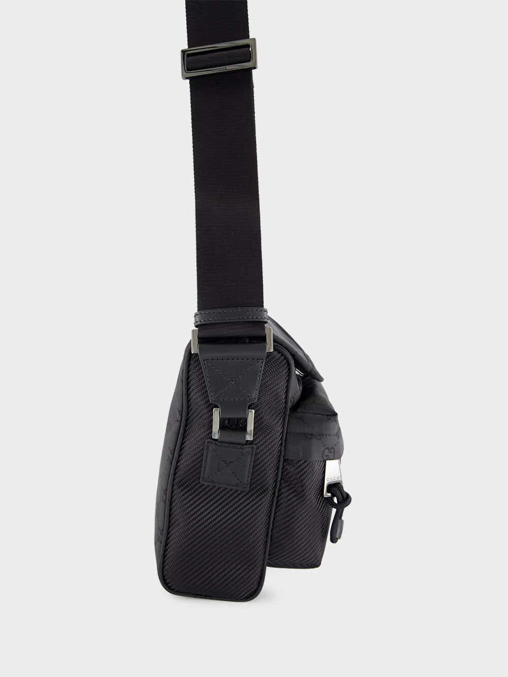 Black Medium GG Crossbody Bag