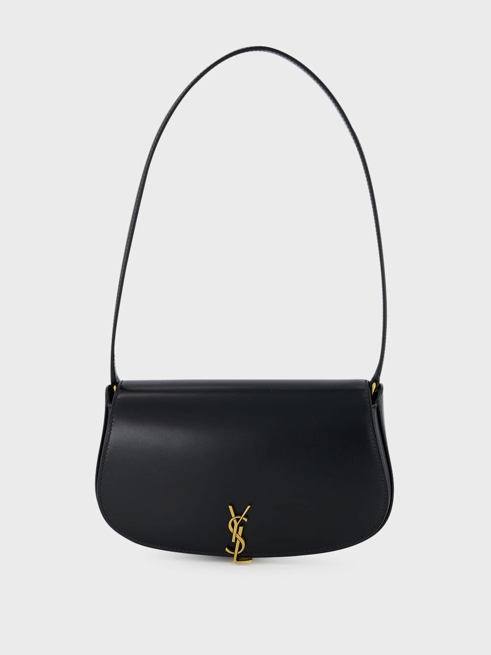 Black Mini Voltaire Leather Bag