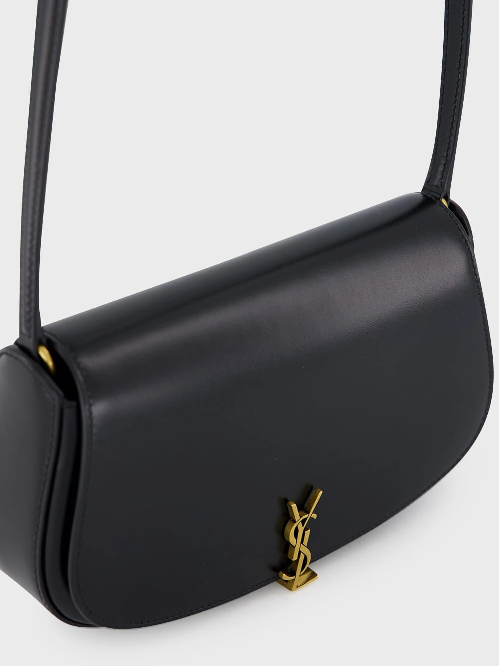 Black Mini Voltaire Leather Bag