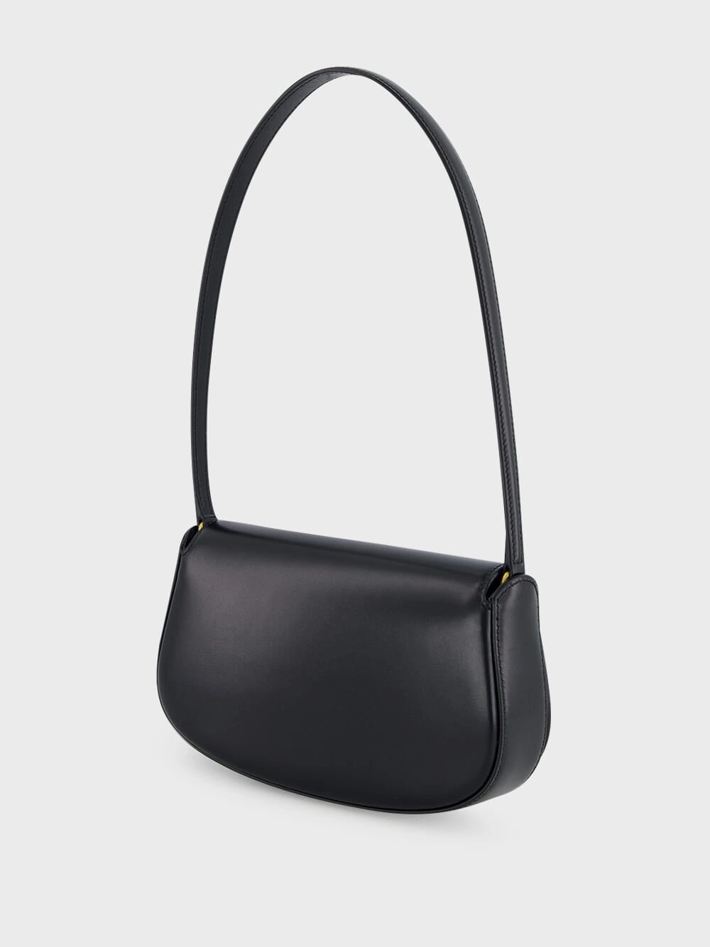 Black Mini Voltaire Leather Bag