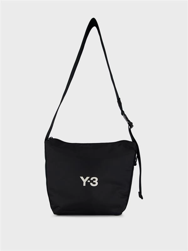 Black Nylon Crossbody Bag