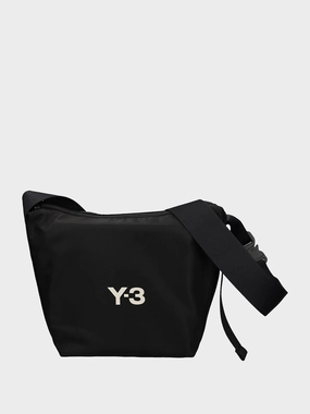 Black Nylon Crossbody Bag