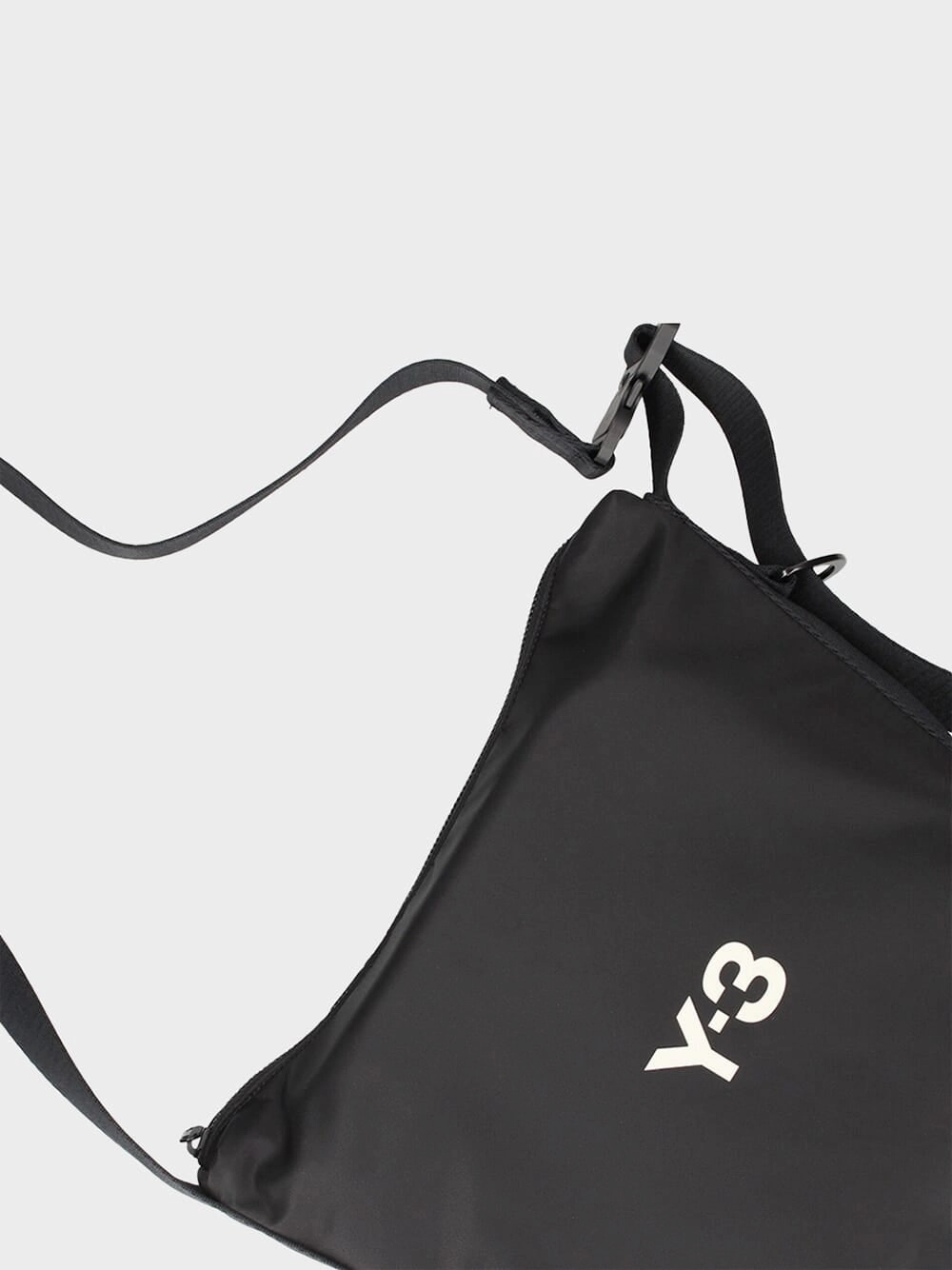 Black Nylon Crossbody Bag
