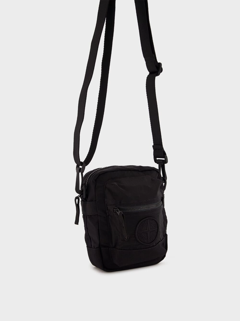 Black Nylon Metal Pouch