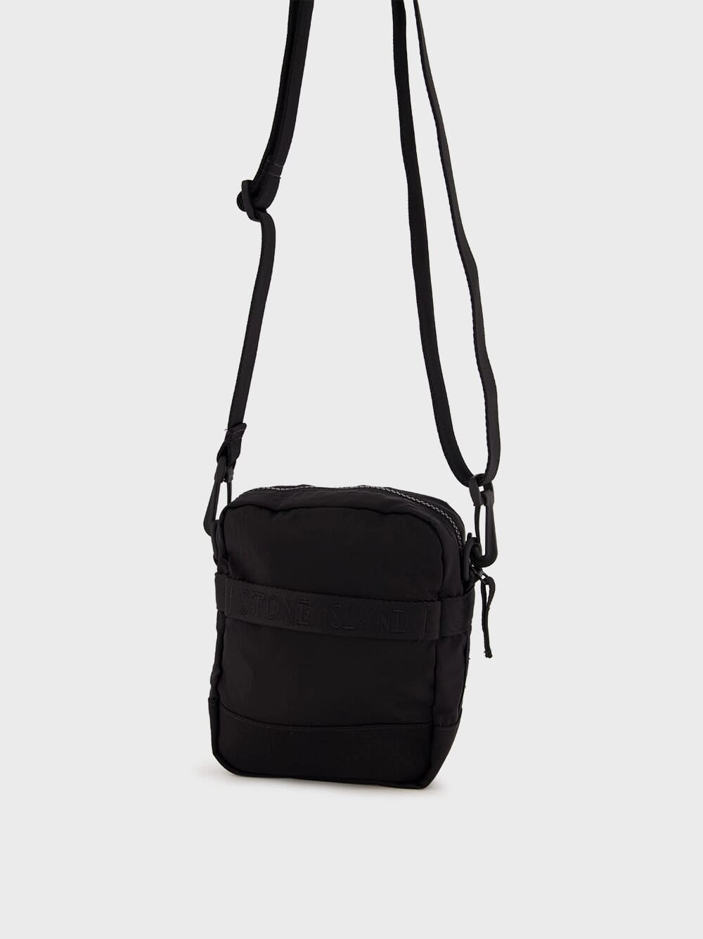 Black Nylon Metal Pouch