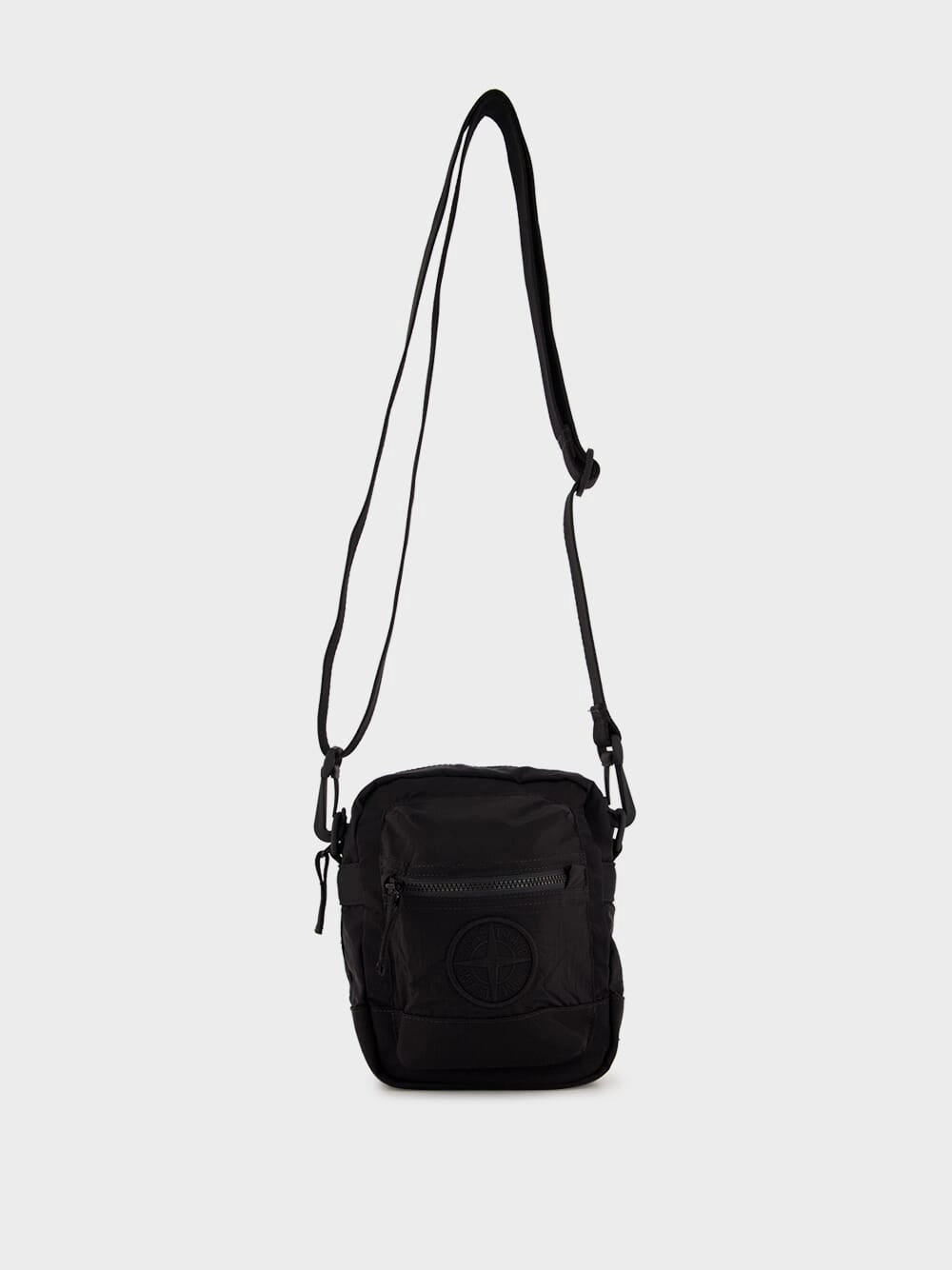 Black Nylon Metal Pouch