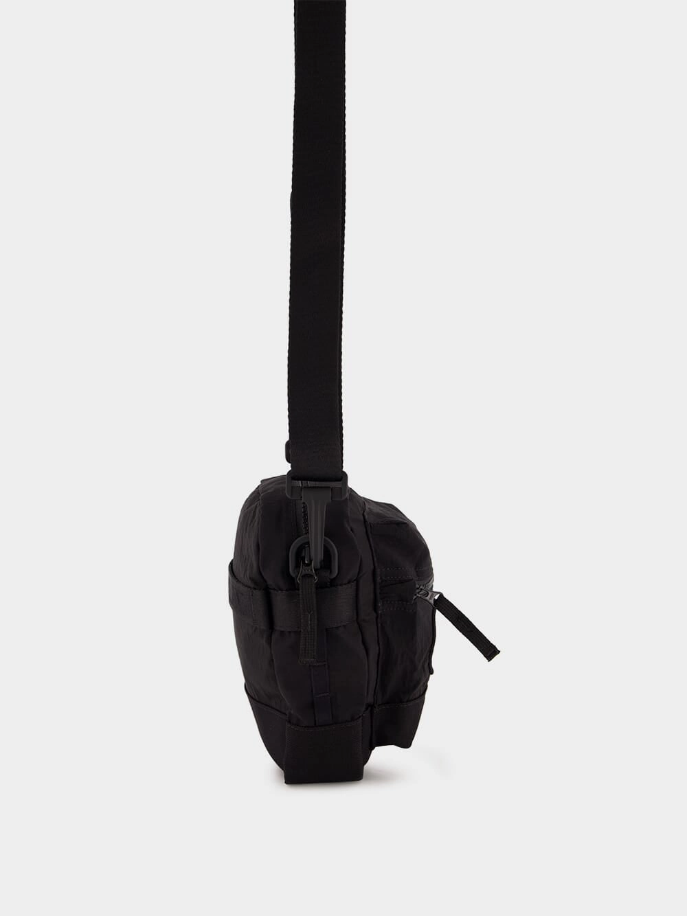 Black Nylon Metal Pouch