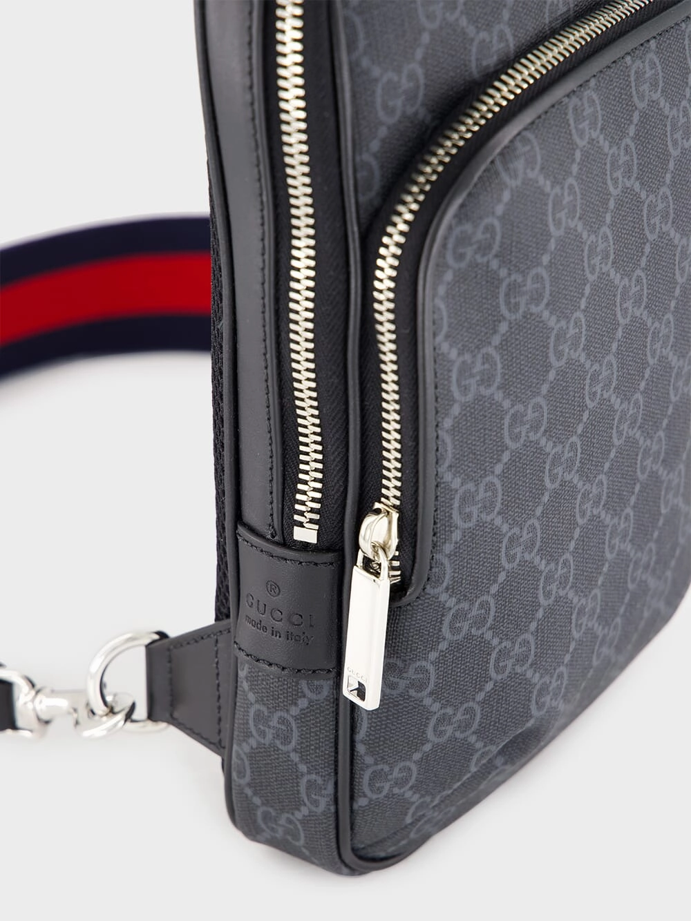 Black Small GG Crossbody Bag