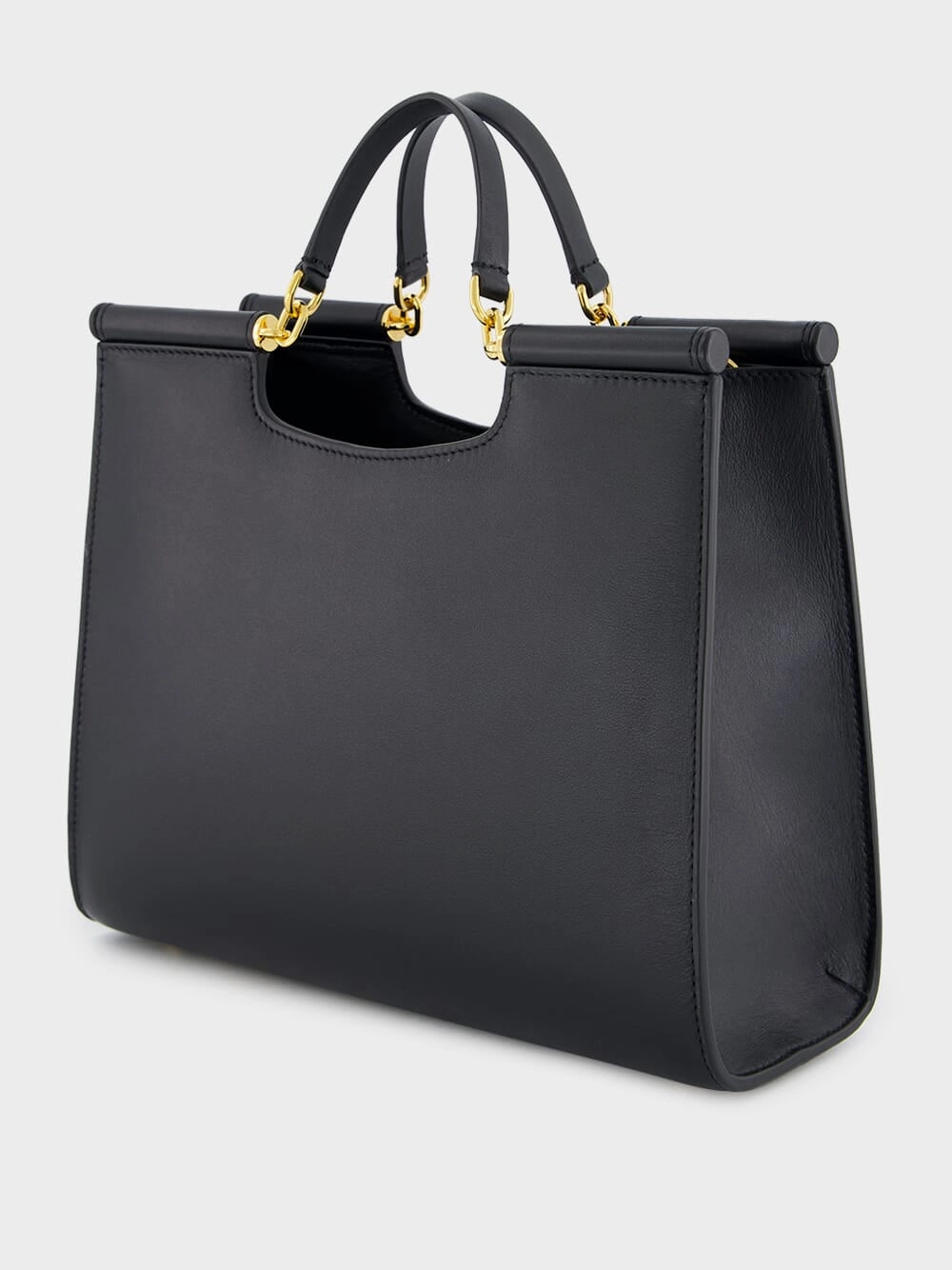 Black Small Sicily Shopper