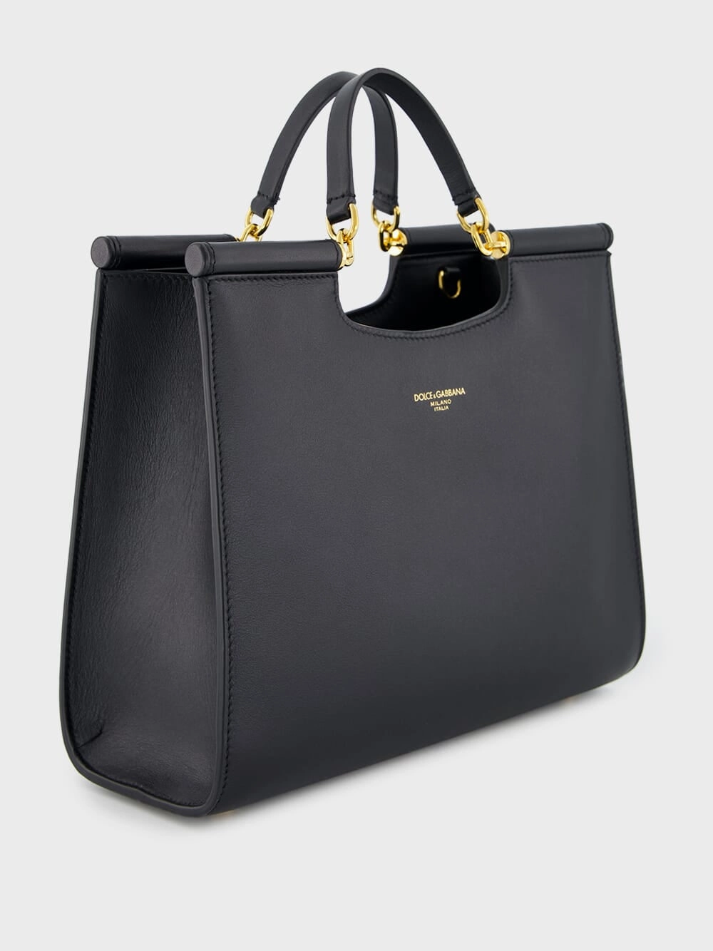 Black Small Sicily Shopper