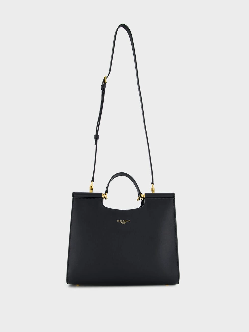 Black Small Sicily Shopper