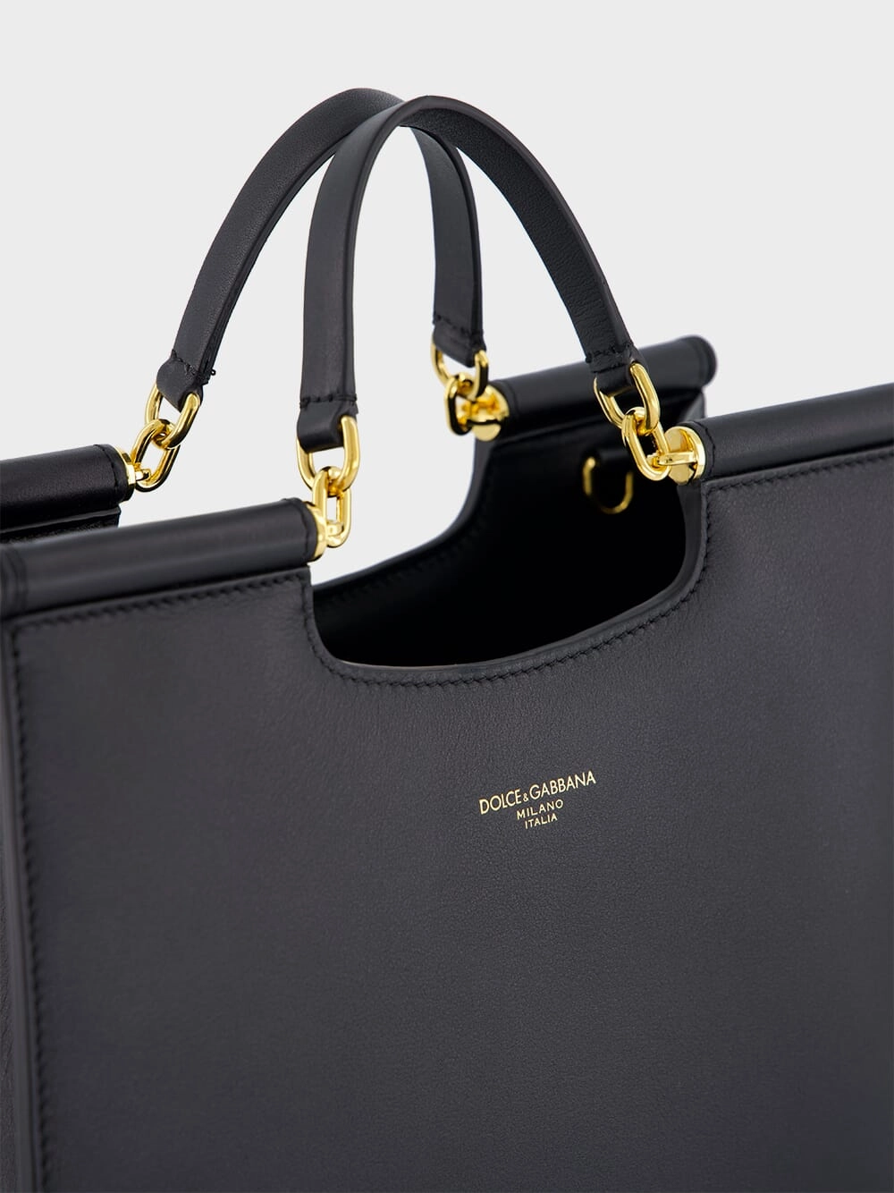 Black Small Sicily Shopper
