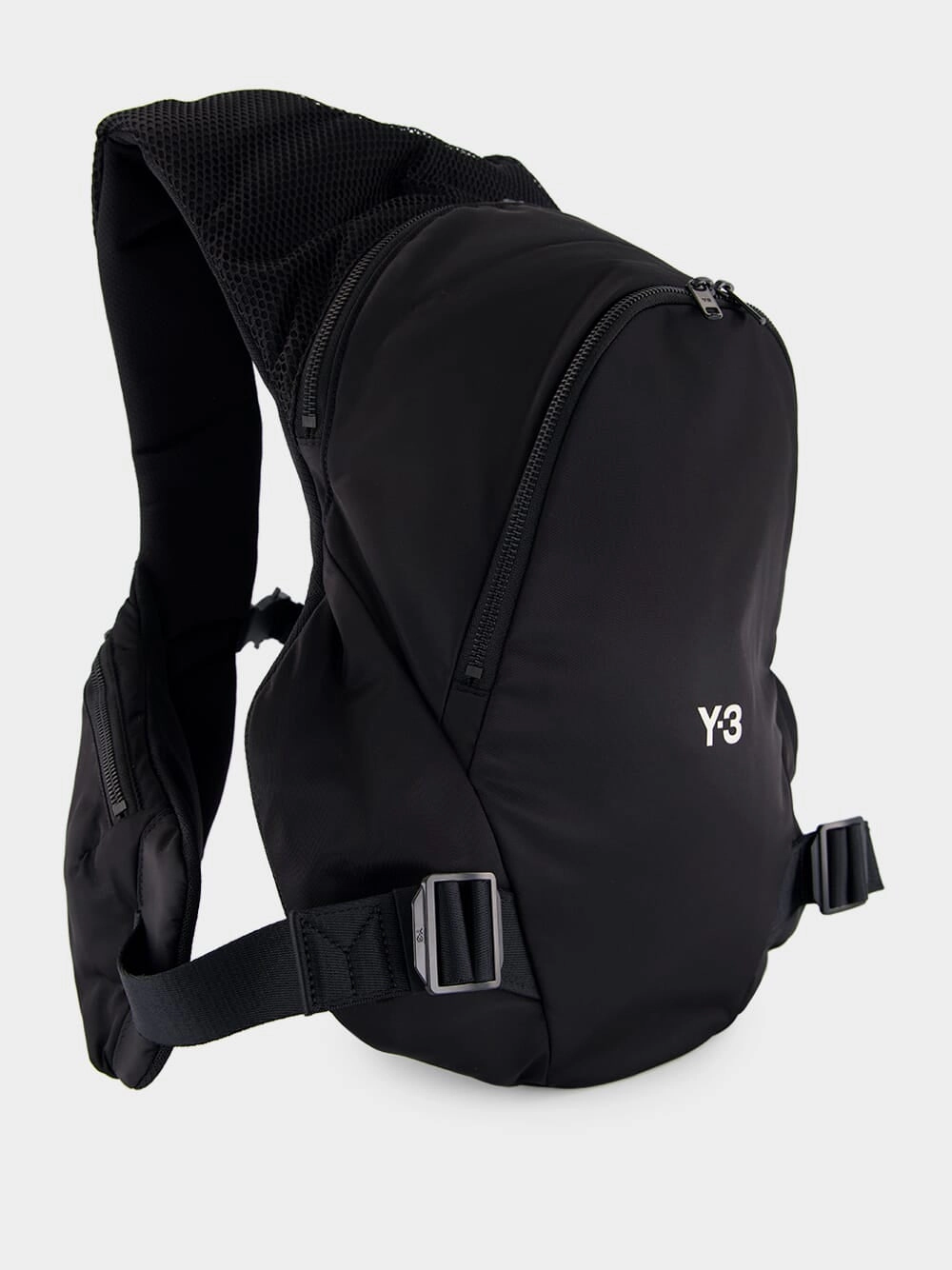 Black Technical Vest Backpack