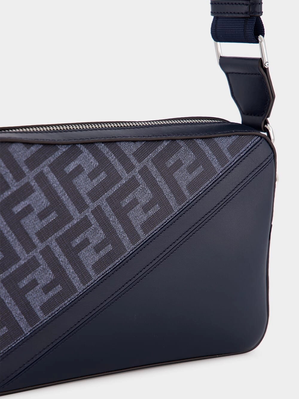 Blue Diagonal Camera Case