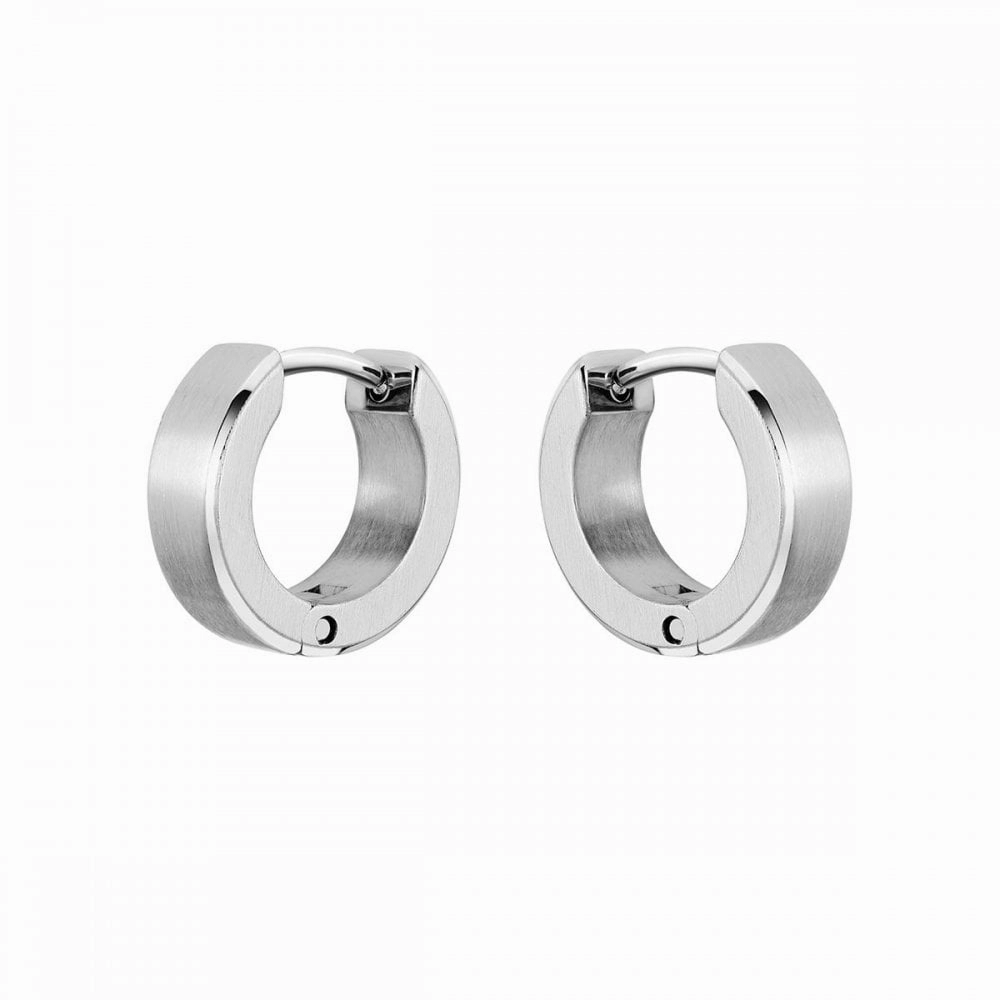 BOSS Jewellery Mens Odell Huggie Hoop Earrings 1580654
