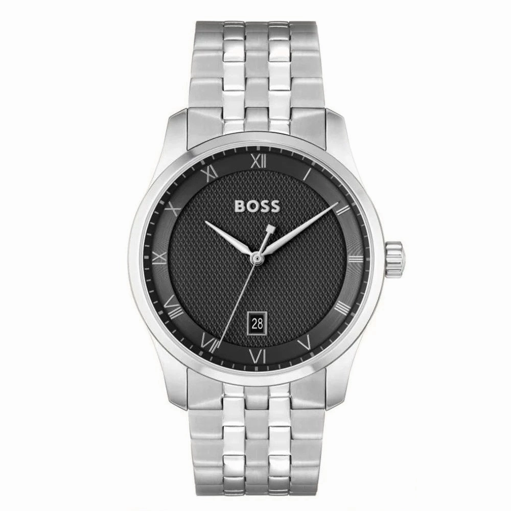 BOSS Watches Principle Black Dial Mens Watch 1514123