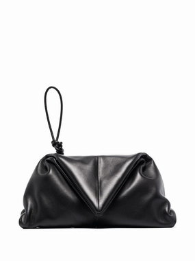 Bottega Veneta BV Trine Leather Clutch Bag - Spring '20 Runway Collection