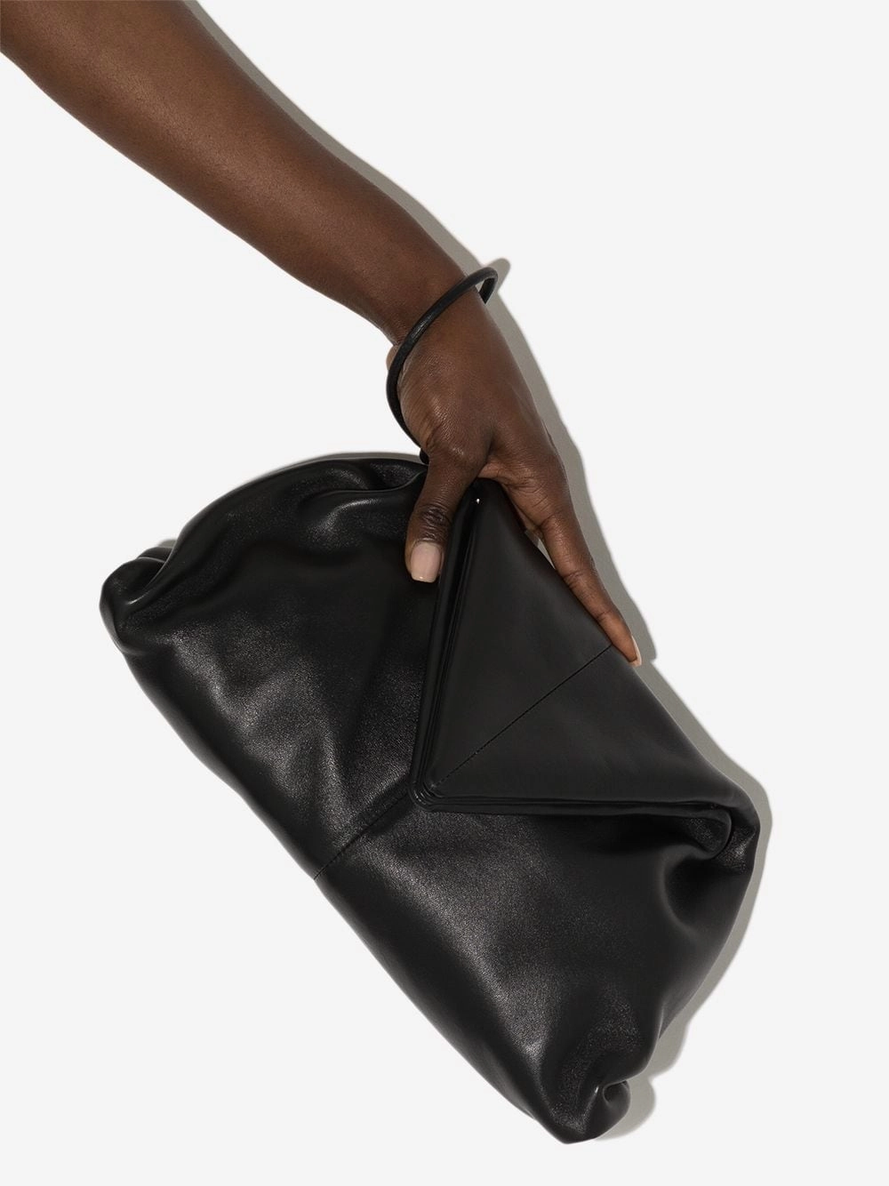 Bottega Veneta BV Trine Leather Clutch Bag - Spring '20 Runway Collection