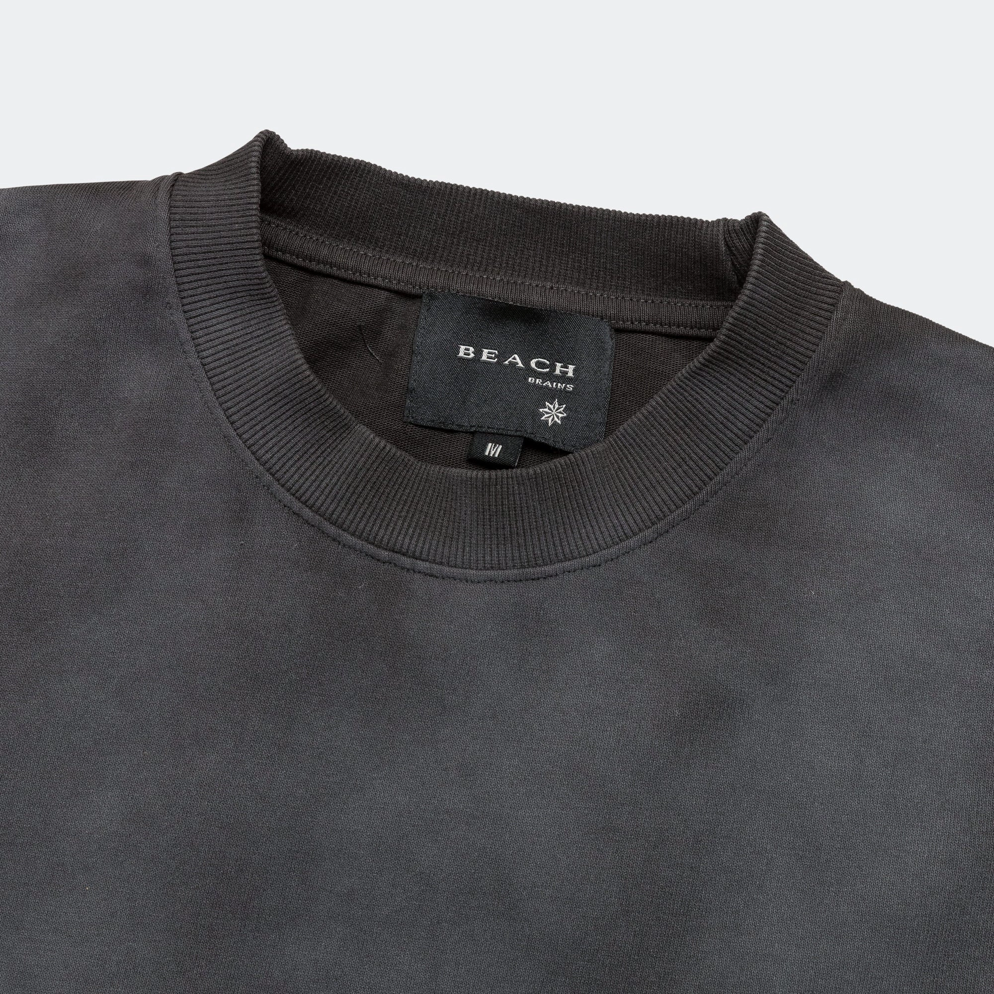 Boxy Tee - Sun Faded Black