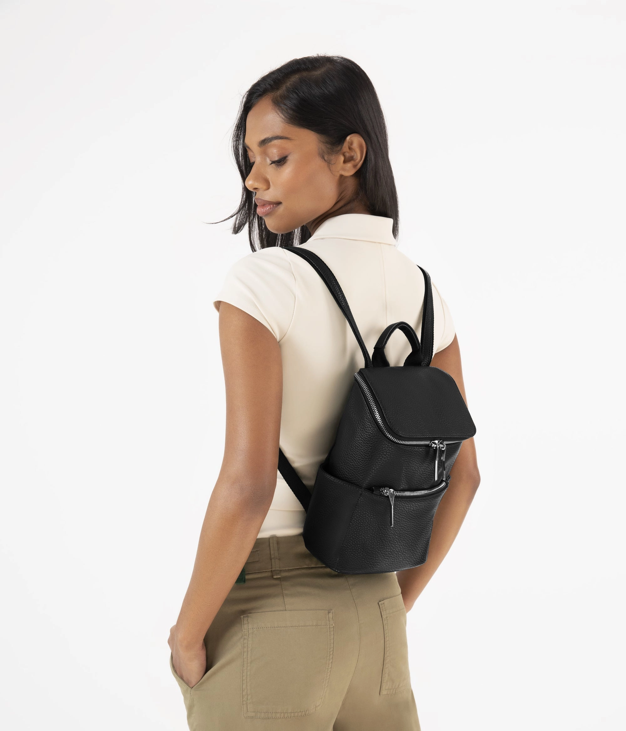 BRAVESM Small Vegan Backpack - Purity