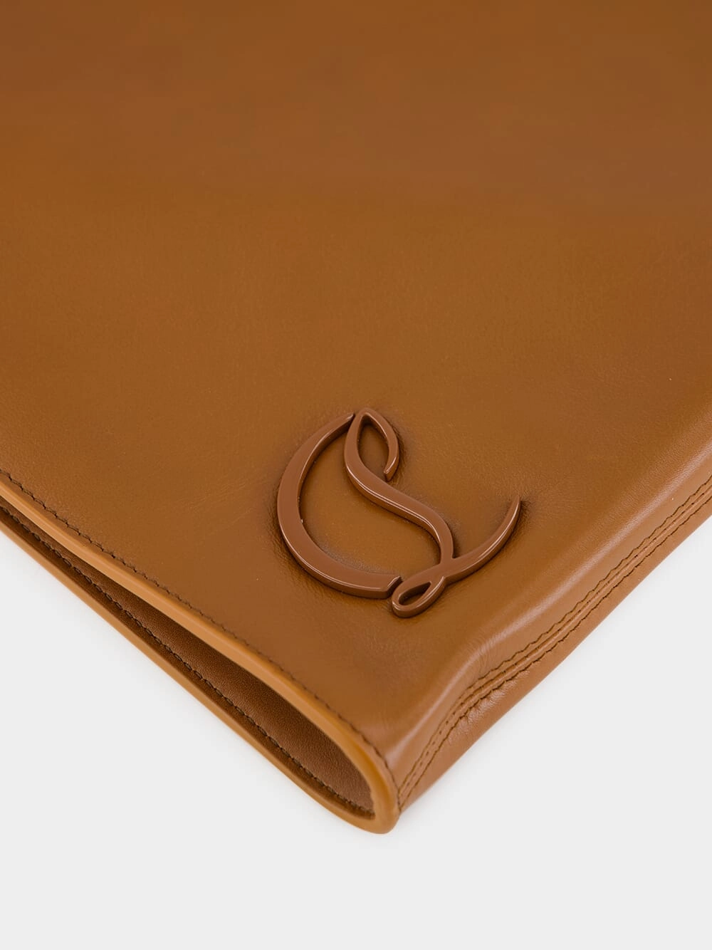 Brown Baggy Small Tote Bag in Nappa Leather