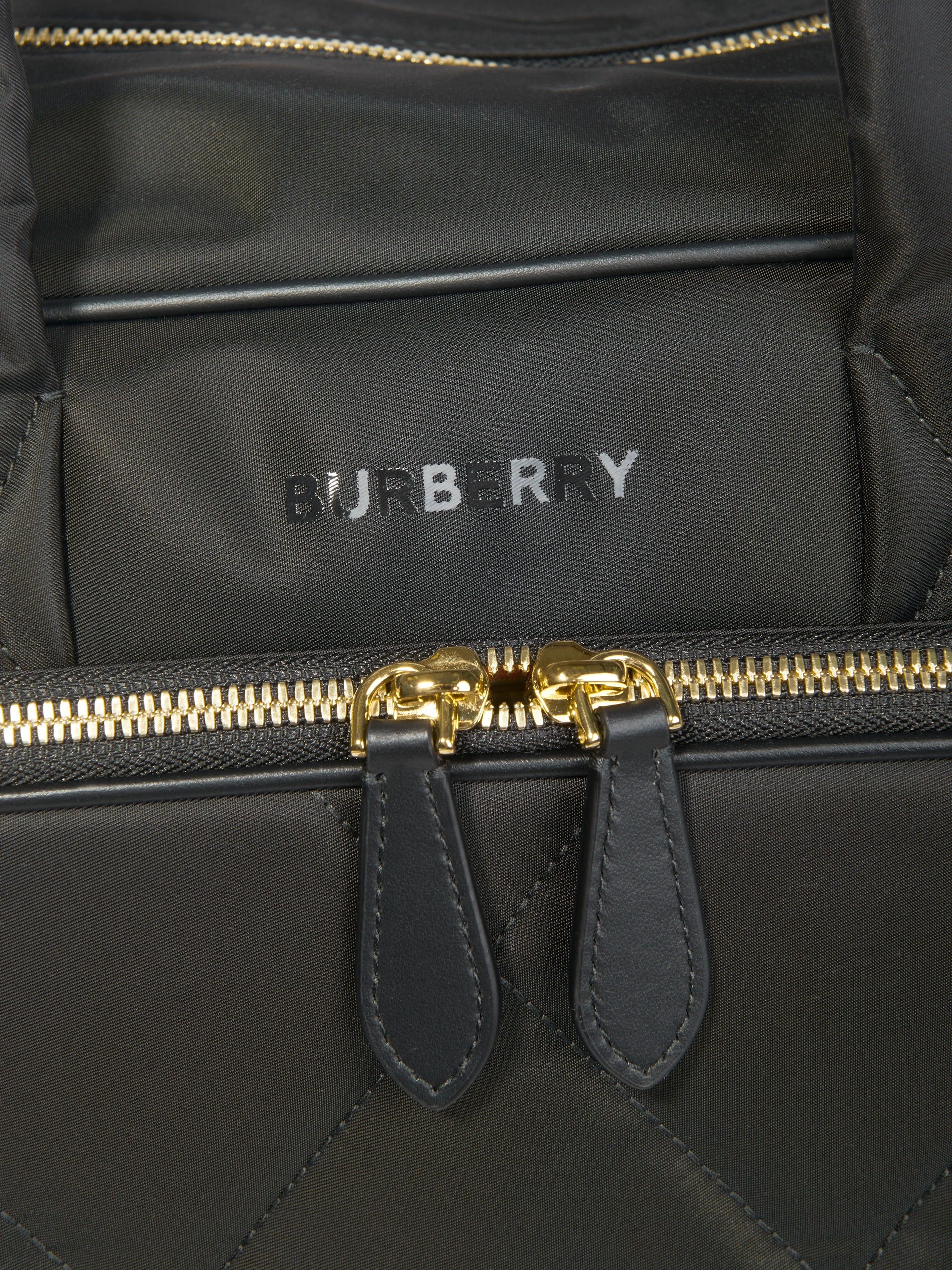 Burberry Baby Tote Changing Bag in Black (43cm)