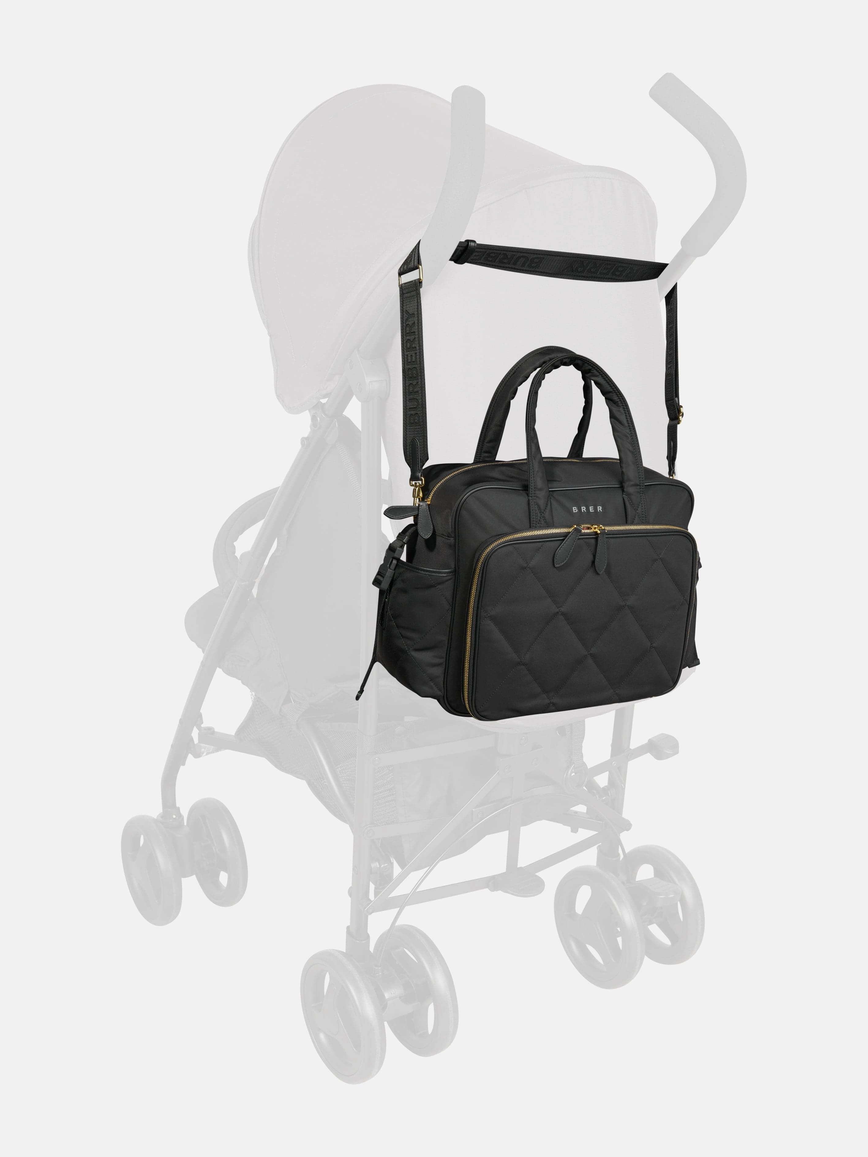 Burberry Baby Tote Changing Bag in Black (43cm)