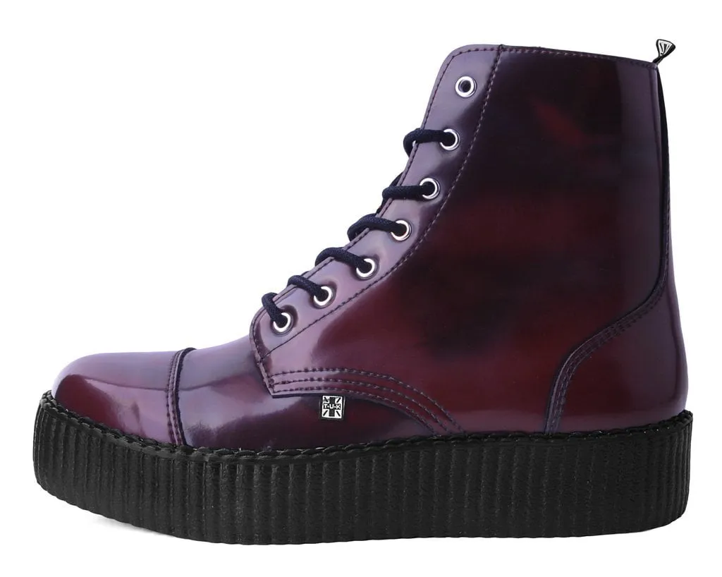 Burgundy Rub Off TUKskin? 7-Eye Boot