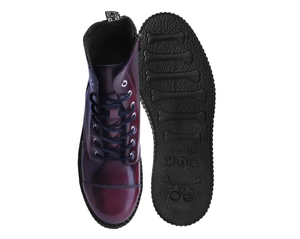Burgundy Rub Off TUKskin? 7-Eye Boot
