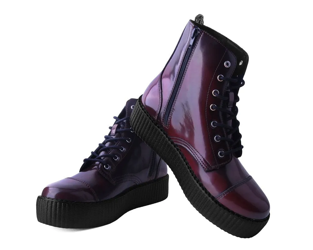 Burgundy Rub Off TUKskin? 7-Eye Boot
