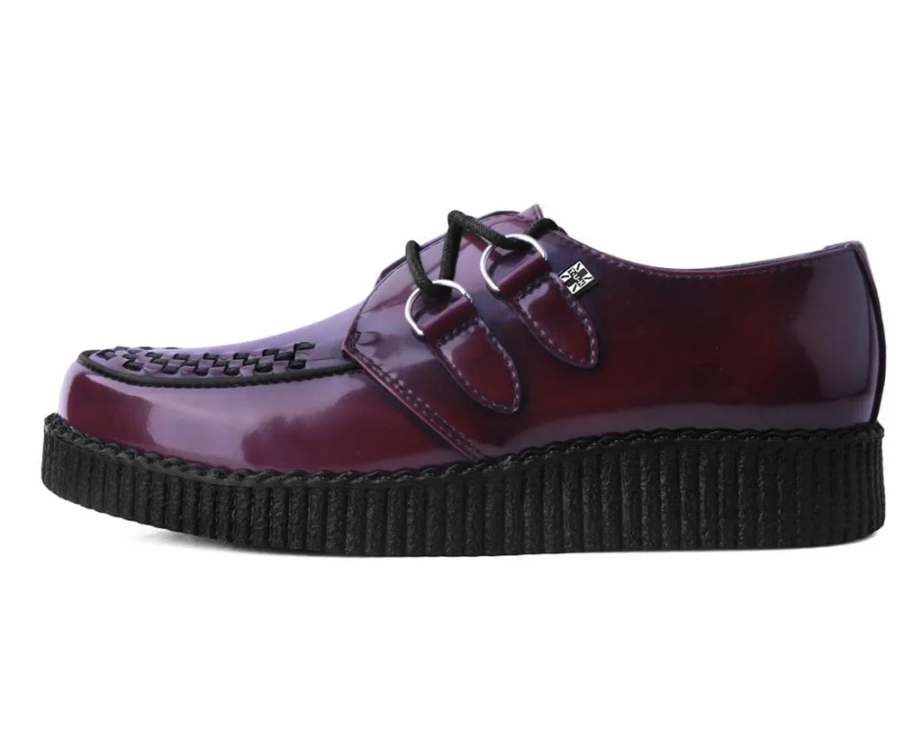 Burgundy Rub-Off TUKskin? Viva Low Creeper