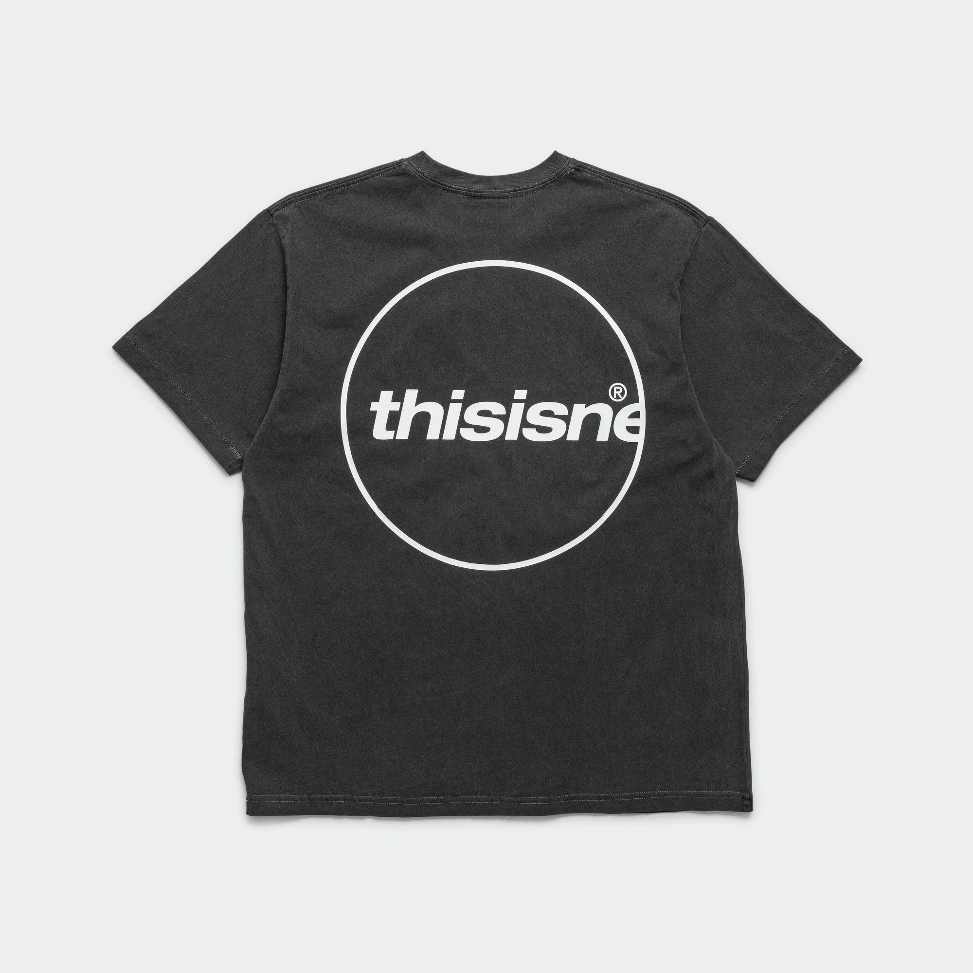 C-Logo Tee - Charcoal