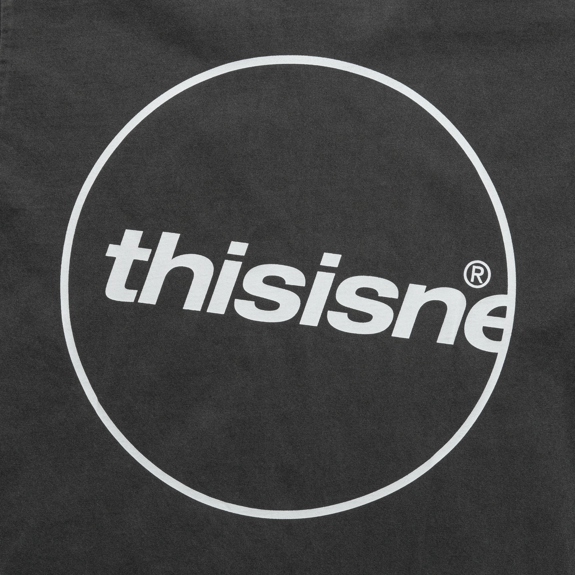 C-Logo Tee - Charcoal