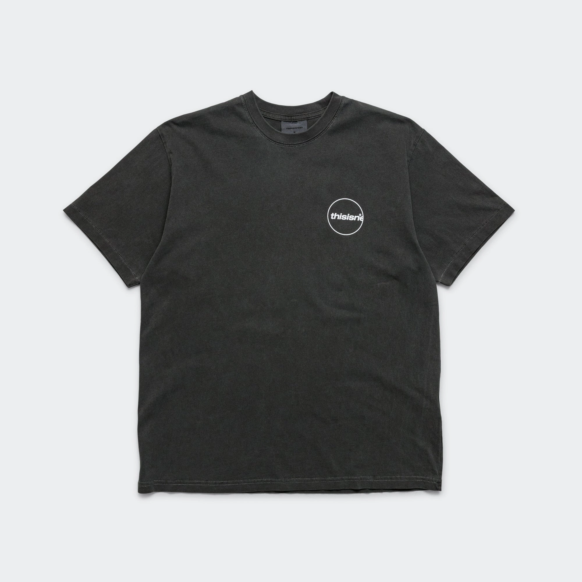 C-Logo Tee - Charcoal