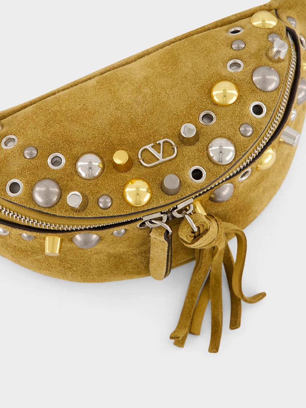 Camel Nellc?te Suede Belt Bag