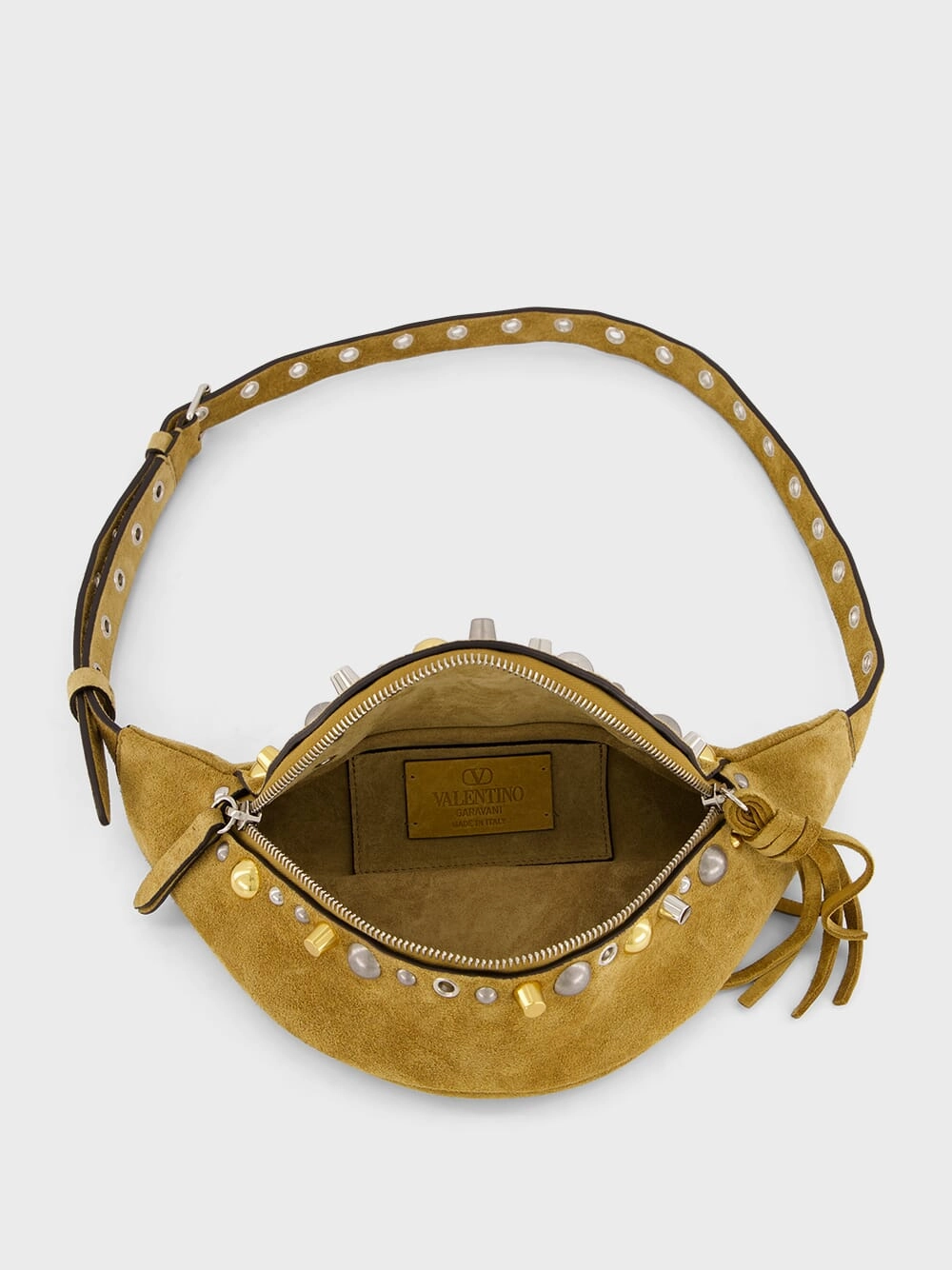 Camel Nellc?te Suede Belt Bag