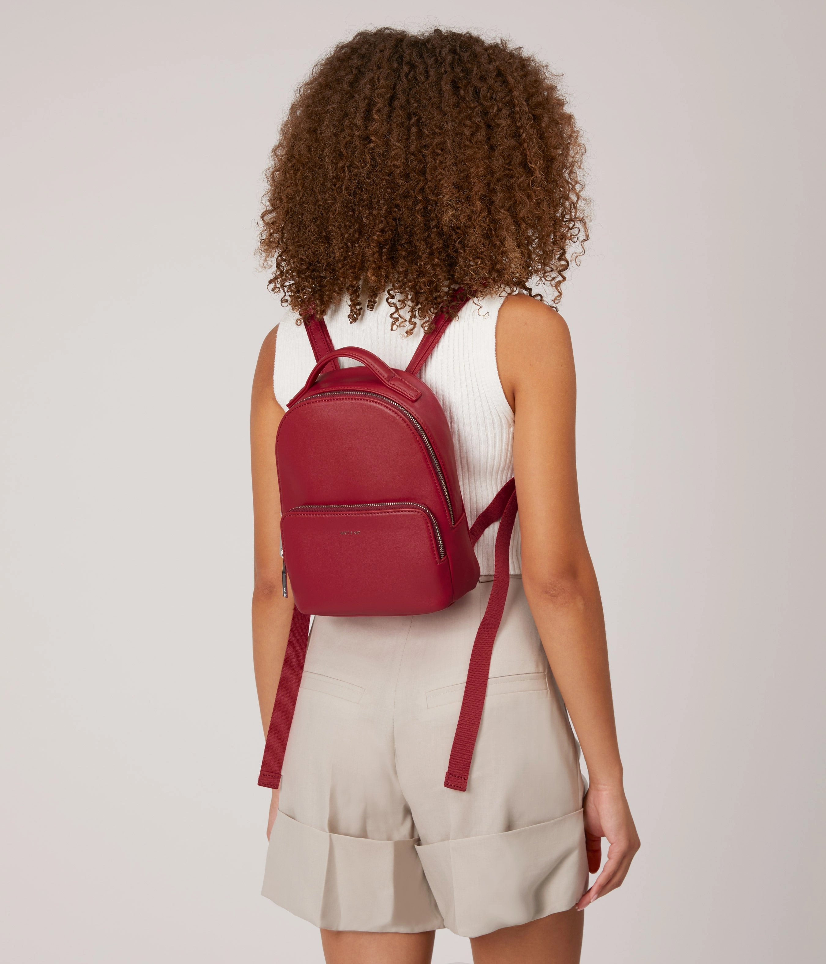 CAROSM Small Vegan Backpack - Loom
